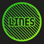 lines circle apk- neon icon pack